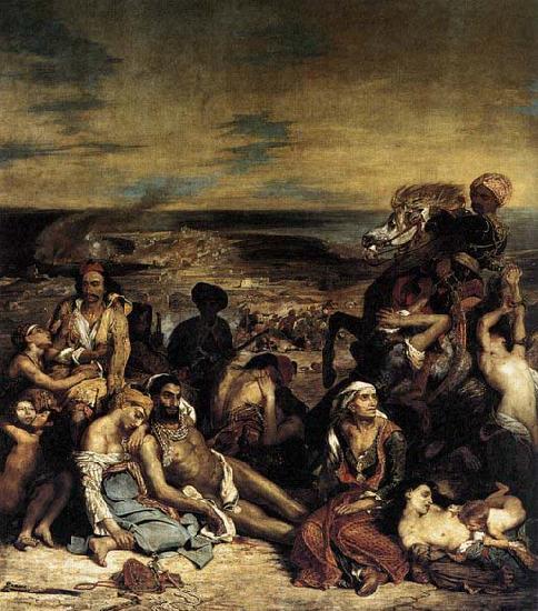 Eugene Delacroix The Massacre at Chios
